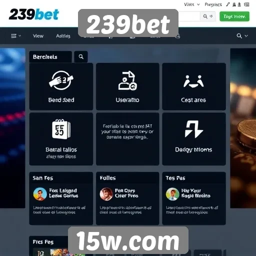 Análise das funcionalidades do site 239bet